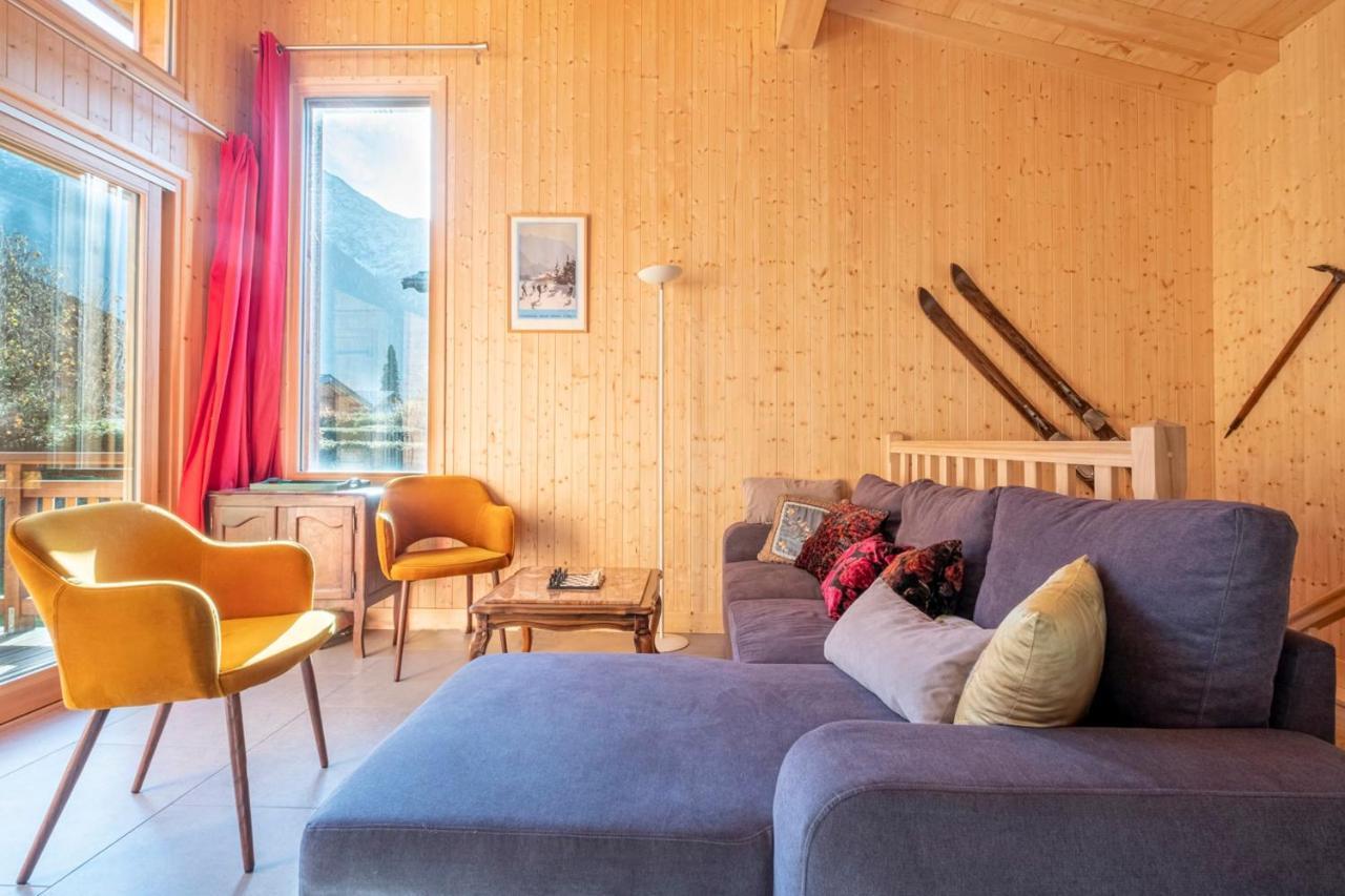 Family Cottage With Balcony In Шамони Екстериор снимка
