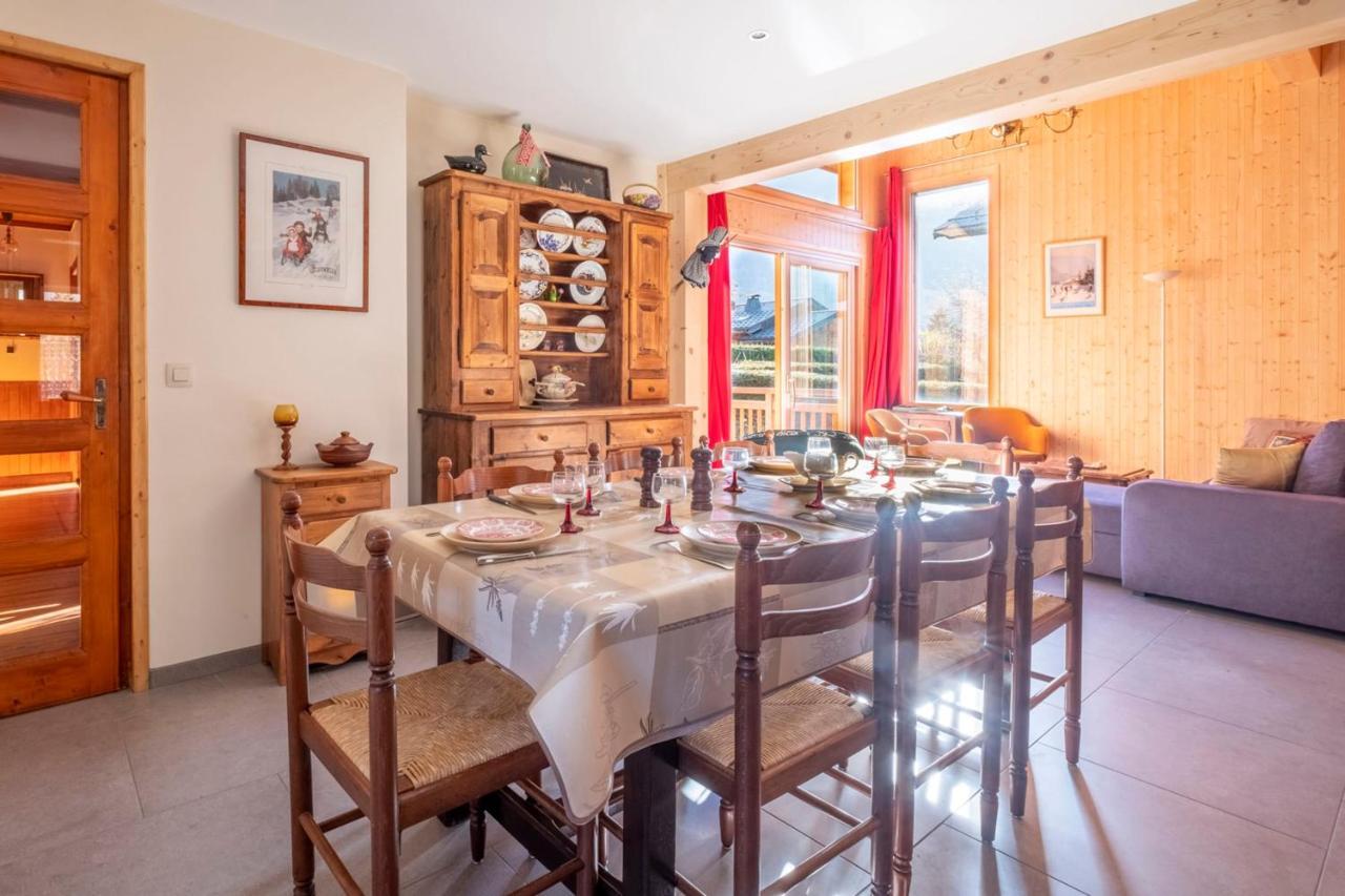 Family Cottage With Balcony In Шамони Екстериор снимка